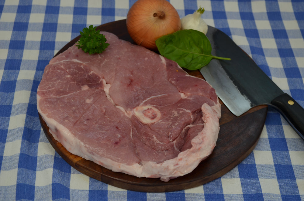 Pork Fresh Ham Steak Bone Out (Price Per Pound)